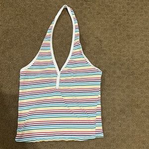 Stripe crop top